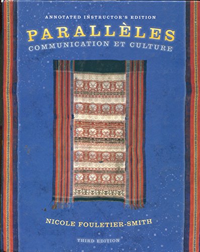 Stock image for Paralleles: Communication Et Culture for sale by ThriftBooks-Dallas