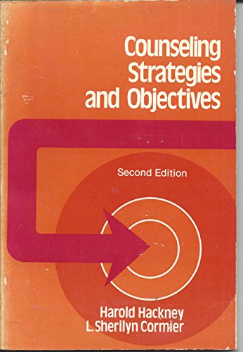 Stock image for Counseling Strategies and Objectives (Counseling and Human Development Ser.) for sale by Taos Books