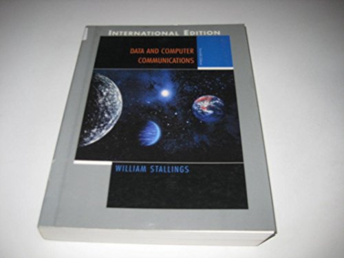 Imagen de archivo de Data and Computer Communications a la venta por PsychoBabel & Skoob Books