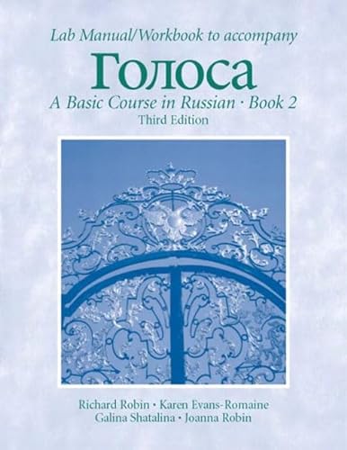 Stock image for Golosa: Basic Course in Russian Book 2 for sale by Hawking Books