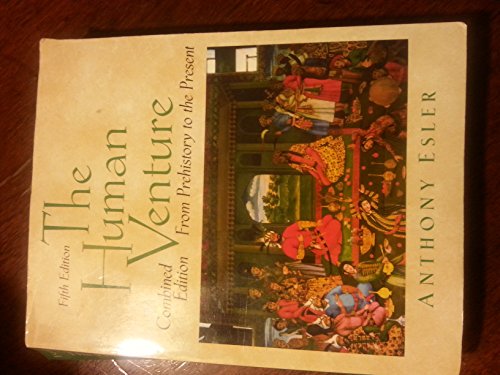 Imagen de archivo de The Human Venture: A Global History, Combined Volume (From Prehistory to the Present) (5th Edition) (Vol 1 & 2) a la venta por SecondSale