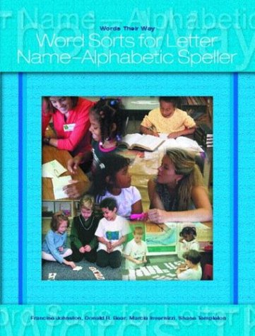 Beispielbild fr Words Their Way: Word Sorts for Letter Name Alphabetic Spellers zum Verkauf von Your Online Bookstore