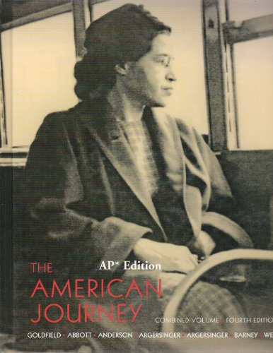 Stock image for The American Journey: A History of the United States High School Edition (Inquiry into crucial American problems) for sale by SecondSale