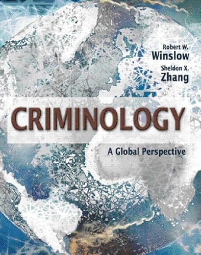 Beispielbild fr Criminology : A Global Perspective zum Verkauf von Better World Books
