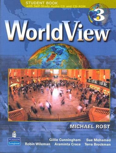 Beispielbild fr WorldView 3 with Self-Study Audio CD and CD-ROM Workbook zum Verkauf von Revaluation Books