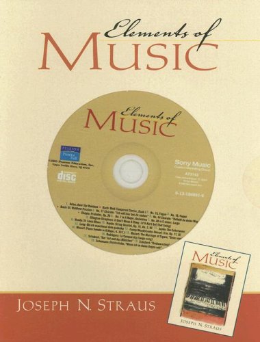 Imagen de archivo de Elements of Music a la venta por a2zbooks