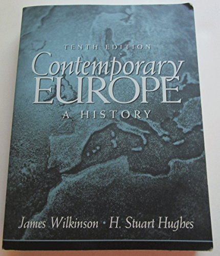 9780131841765: Contemporary Europe: A History (10th Edition)