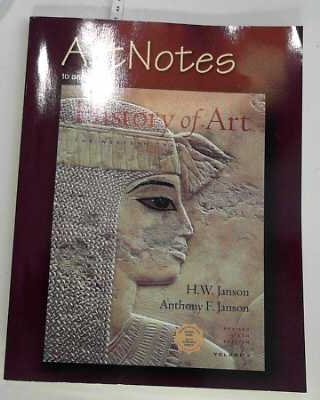 Stock image for ArtNotes to Accompany History of Art: The Western Tradition, Vol. 1 for sale by Better World Books: West