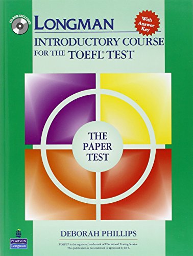 9780131847187: Longman Introductory Course for the TOEFL Test, The Paper Test (Book with CD-ROM, with Answer Key) (Audio CDs or Audiocassettes required)