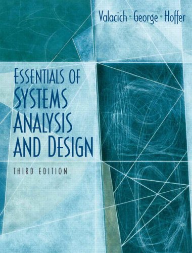 9780131854628: Essentials of System Analysis and Design: United States Edition