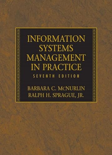 Imagen de archivo de Information Systems Management In Practice a la venta por Wonder Book