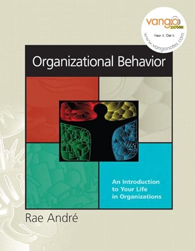 Stock image for Organizational Behavior: An Introduction to Your Life in Organizations for sale by ThriftBooks-Atlanta