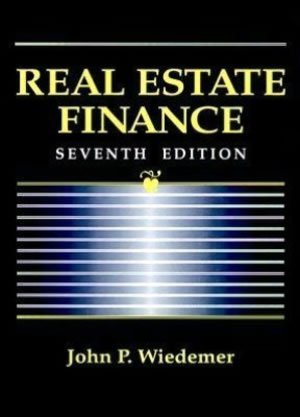 Beispielbild fr Real Estate Finance zum Verkauf von Better World Books