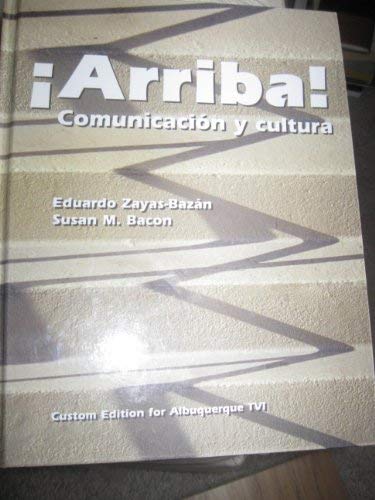 9780131855991: Arriba!: Comunicacion y Cultura (Spanish Edition)
