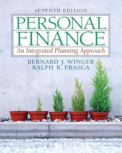 Stock image for Personal Finance: An Integrated Planning Approach for sale by ThriftBooks-Dallas