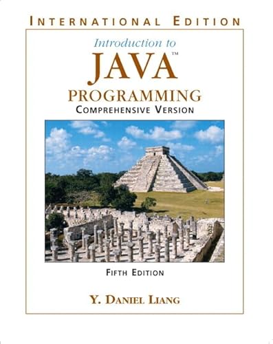 9780131857216: Introduction to Java Programming, Comprehensive: International Edition