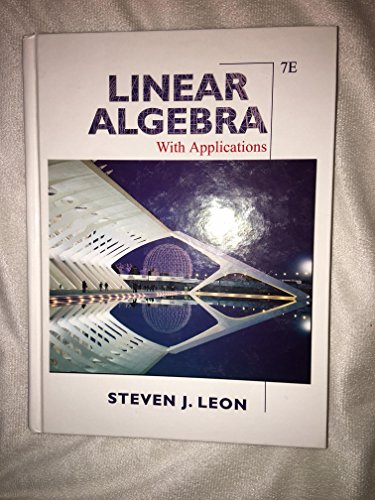 Imagen de archivo de Linear Algebra: With Applications a la venta por ThriftBooks-Atlanta