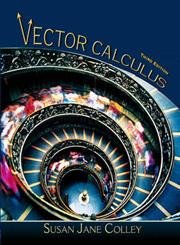 Stock image for Vector Calculus (3rd Edition) for sale by BooksRun