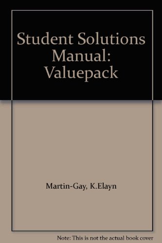 Stock image for Student Solutions Manual, Basic College Mathematics, 2nd Edition for sale by BookDepart