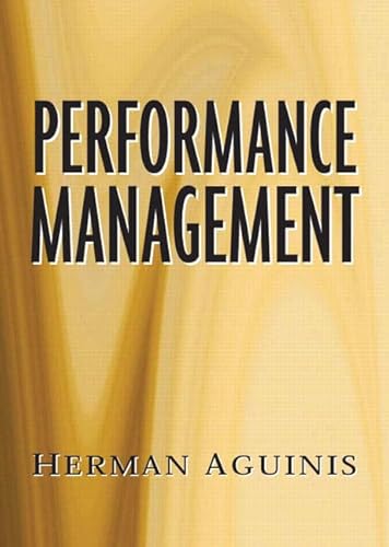 Imagen de archivo de Performance Management a la venta por Bookmans