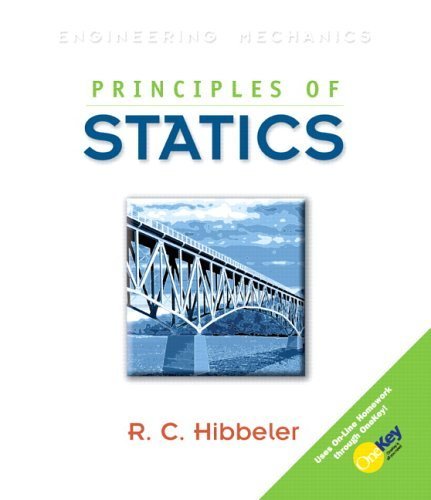 Imagen de archivo de Principles of Statics: Engineering Mechanics a la venta por The Maryland Book Bank