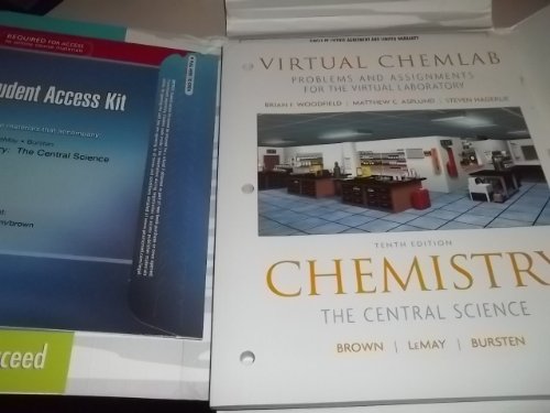 Stock image for Media Pak for Chemistry: The Central Science, 10th edition Theodore L. Brown; H. Eugene LeMay Jr. and Bruce E. Bursten for sale by Vintage Book Shoppe