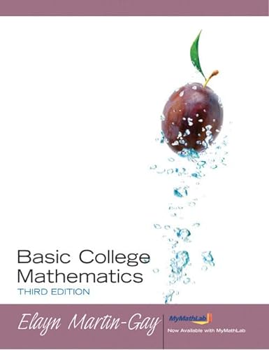 Stock image for Basic College Mathematics for sale by SecondSale