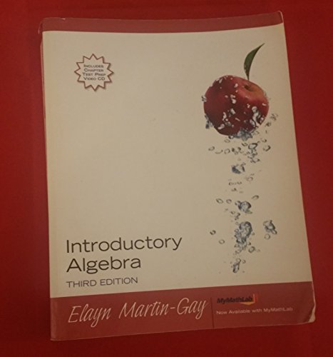 Beispielbild fr Introductory Algebra zum Verkauf von Wonder Book