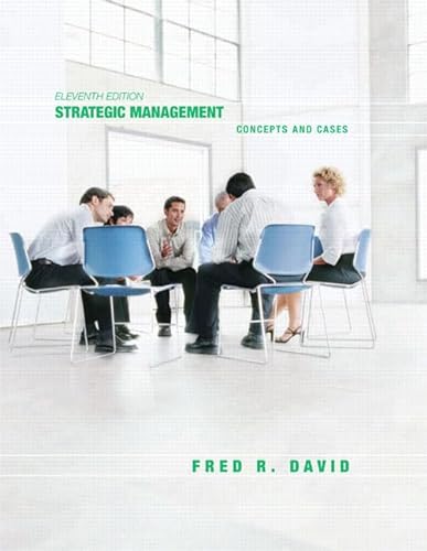 Stock image for Strategic Management : Concepts and Cases for sale by Better World Books: West