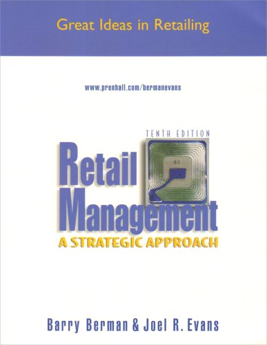 Imagen de archivo de Great Idea in Teaching Retailing: A Case and Exercise Book for Retail Management: A Strategic Approach a la venta por ThriftBooks-Atlanta