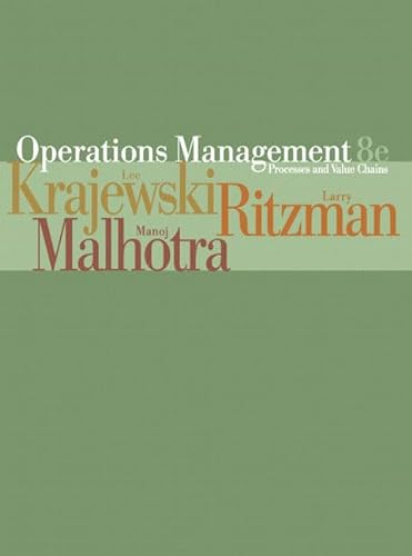 9780131872943: Operations Management: Process + Value Chains: Process and Value Chains