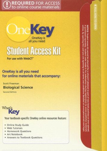 Biological Science (OneKey) (9780131874473) by [???]