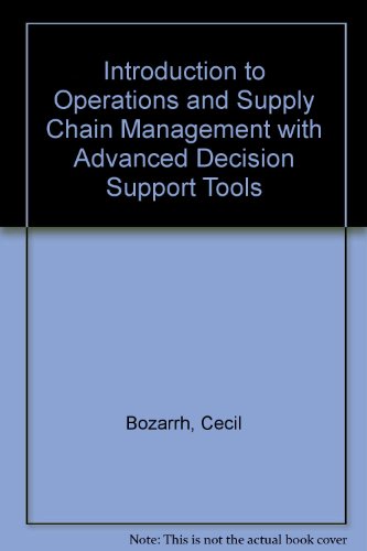 Stock image for Introduction to Operations and Supply Chain Management for sale by "Pursuit of Happiness" Books