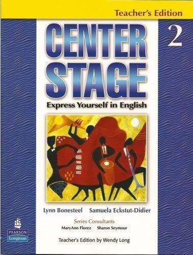 Stock image for Center Stage 2: Express Yourself in English, Teacher's Edition for sale by HPB-Red