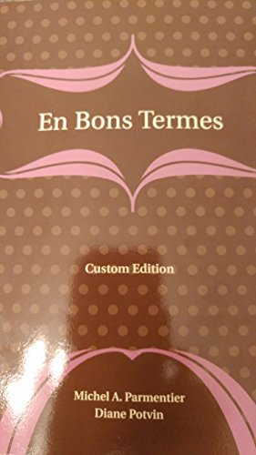 Imagen de archivo de En bons termes, 7e dition (7th Edition) a la venta por Books Unplugged