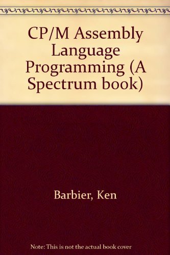 Beispielbild fr CP/M Assembly Language Programming zum Verkauf von Bulk Book Warehouse