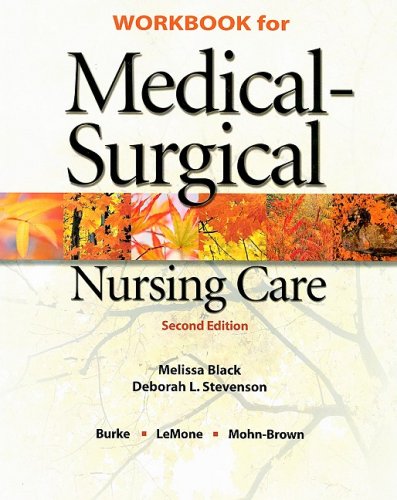 9780131884618: Medical-Surgical Nursing Care: Workbook