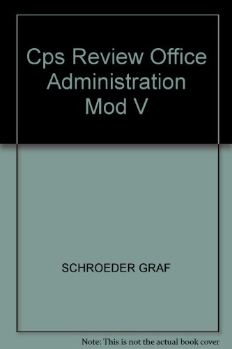 Stock image for CPS Review for Office Administration and Communication. Second Edition, Mod V for sale by Foggy Mountain Books