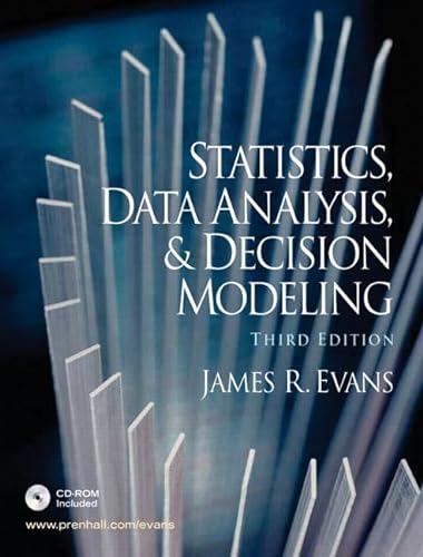 9780131886094: Statistics, Data Analysis and Decision Modeling