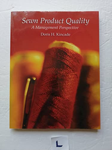 Stock image for Sewn Product Quality: A Management Perspective for sale by SecondSale