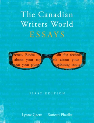 Stock image for Canadian Writers World Essays for sale by ThriftBooks-Atlanta