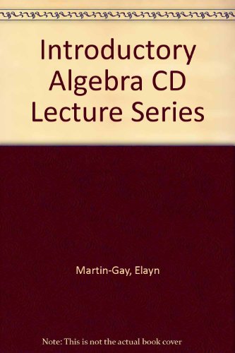 Stock image for Introductory Algebra (3rd Ed.) (CD) for sale by Persephone's Books
