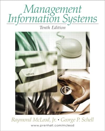 Imagen de archivo de Management Information Systems a la venta por Better World Books