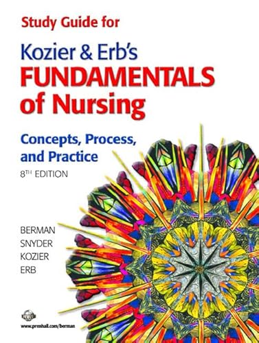 Beispielbild fr Study Guide for Kozier & Erb's Fundamentals of Nursing zum Verkauf von Wonder Book