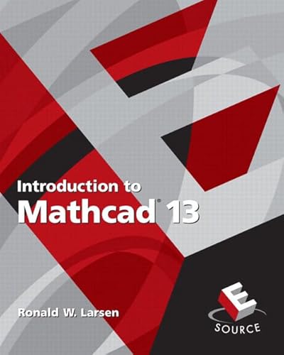 Beispielbild fr Introduction to MathCAD 13 zum Verkauf von Better World Books