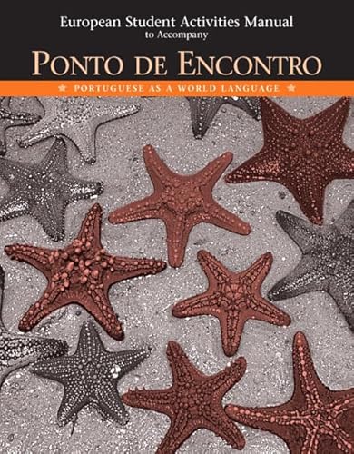 9780131894068: European Student Activities Manual for Ponto de Encontro: Portuguese as a World Language