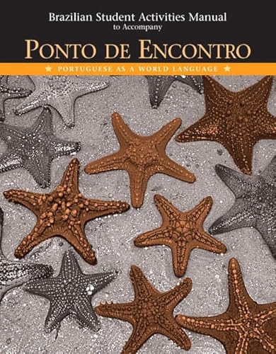 Stock image for Ponto De Encontro: Portuguese As a World Language, Student Activities Manual (Portuguese Edition) for sale by SecondSale