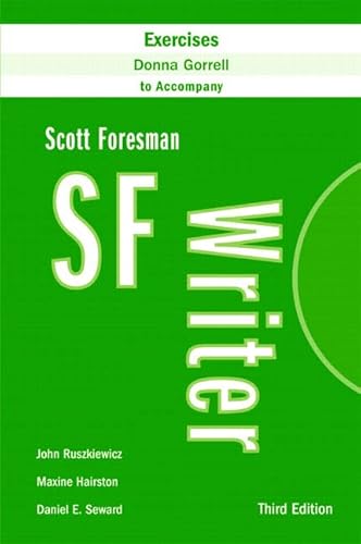 Scott Foresmn Writer & Onekey Student Ibook (9780131895201) by John J. Ruszkiewicz; Maxine E. Hairston