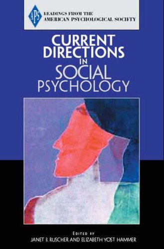 Stock image for Current Directions in Social Psychology for sale by ThriftBooks-Atlanta