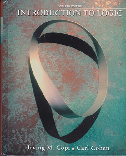 Immagine dell'editore per Introduction to Logic venduto da ThriftBooks-Reno